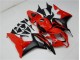 Affordable 2007-2008 Black Red Honda CBR600RR Motorcycle Fairing Kit UK