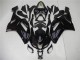 Affordable 2007-2008 Glossy Black Kawasaki ZX6R Motorcycle Bodywork UK Affordable 2007-2008 Glossy Black Kawasaki ZX6R Motorcycle Bodywork UK
