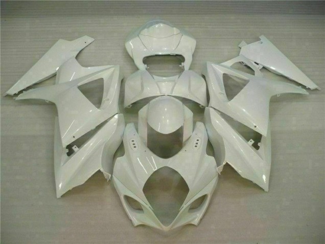 Affordable 2007-2008 White Suzuki GSXR 1000 K7 Motorcycle Fairing UK Affordable 2007-2008 White Suzuki GSXR 1000 K7 Motorcycle Fairing UK