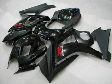 Affordable 2007-2008 Black Suzuki GSXR 1000 K7 Motorcycle Fairing Kits UK