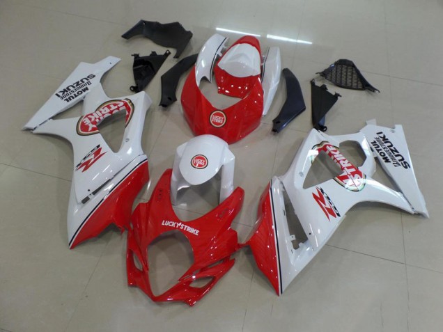 Affordable 2007-2008 Lucky Strike Suzuki GSXR 1000 K7 Motorcylce Fairings UK Affordable 2007-2008 Lucky Strike Suzuki GSXR 1000 K7 Motorcylce Fairings UK