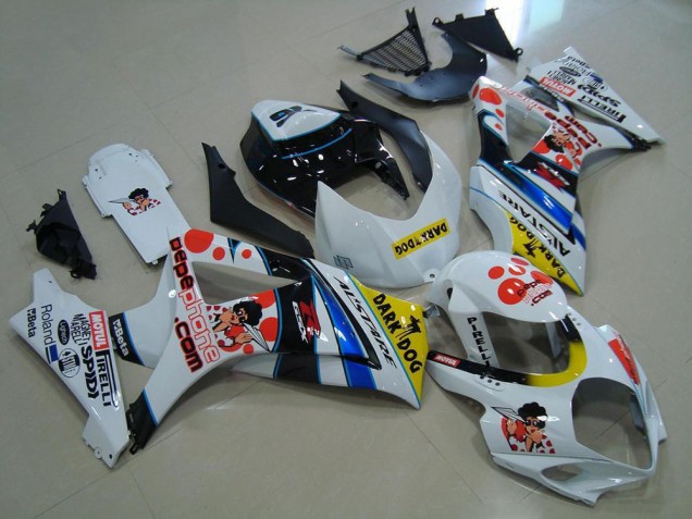 Affordable 2007-2008 Pepe Phone Suzuki GSXR 1000 K7 Motorcycle Fairings UK Affordable 2007-2008 Pepe Phone Suzuki GSXR 1000 K7 Motorcycle Fairings UK