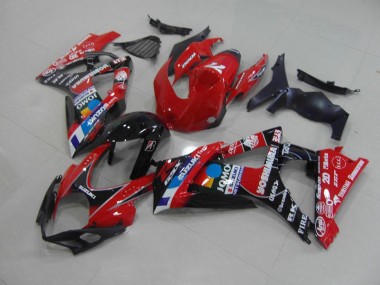Affordable 2007-2008 Red Suzuki GSXR 1000 K7 Motorcycle Fairing UK