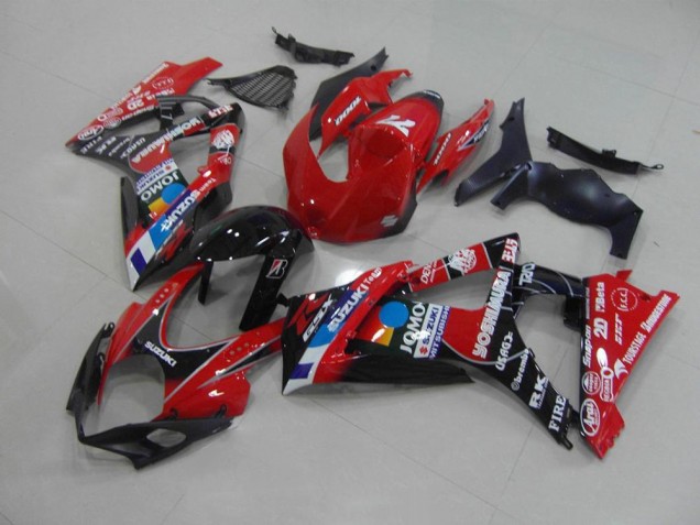 Affordable 2007-2008 Red Suzuki GSXR 1000 K7 Motorcycle Fairing UK Affordable 2007-2008 Red Suzuki GSXR 1000 K7 Motorcycle Fairing UK