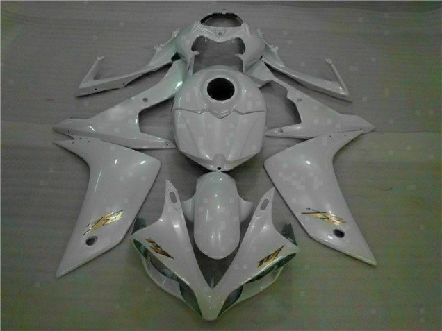 Affordable 2007-2008 White Yamaha YZF R1 Motorbike Fairings UK Affordable 2007-2008 White Yamaha YZF R1 Motorbike Fairings UK