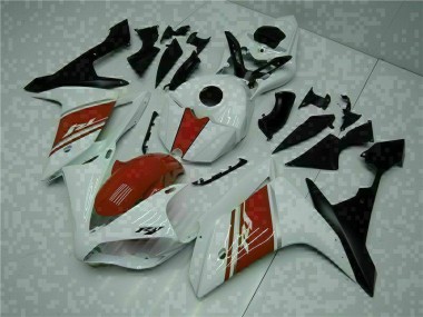 Affordable 2007-2008 White Yamaha YZF R1 Motorcycle Fairing UK