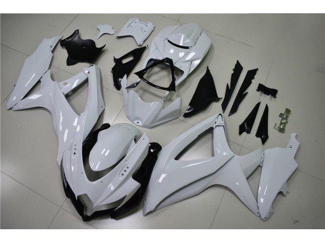 Affordable 2008-2010 Glossy White Suzuki GSXR 600/750 Motorcycle Fairing UK Affordable 2008-2010 Glossy White Suzuki GSXR 600/750 Motorcycle Fairing UK