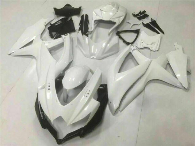 Affordable 2008-2010 White Suzuki GSXR 600/750 Motorcylce Fairings UK Affordable 2008-2010 White Suzuki GSXR 600/750 Motorcylce Fairings UK