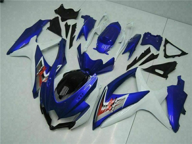 Affordable 2008-2010 Blue White Suzuki GSXR 600/750 Motorcycle Fairings UK Affordable 2008-2010 Blue White Suzuki GSXR 600/750 Motorcycle Fairings UK