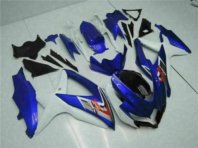 Affordable 2008-2010 Blue White Suzuki GSXR 600/750 Motorcycle Fairings UK Affordable 2008-2010 Blue White Suzuki GSXR 600/750 Motorcycle Fairings UK