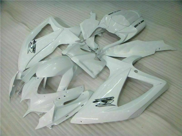 Affordable 2008-2010 White Suzuki GSXR 600/750 Bike Fairing Kit UK Affordable 2008-2010 White Suzuki GSXR 600/750 Bike Fairing Kit UK