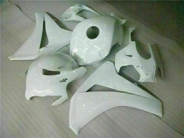 Affordable 2008-2011 White Honda CBR1000RR Motorcycle Fairing Kit UK