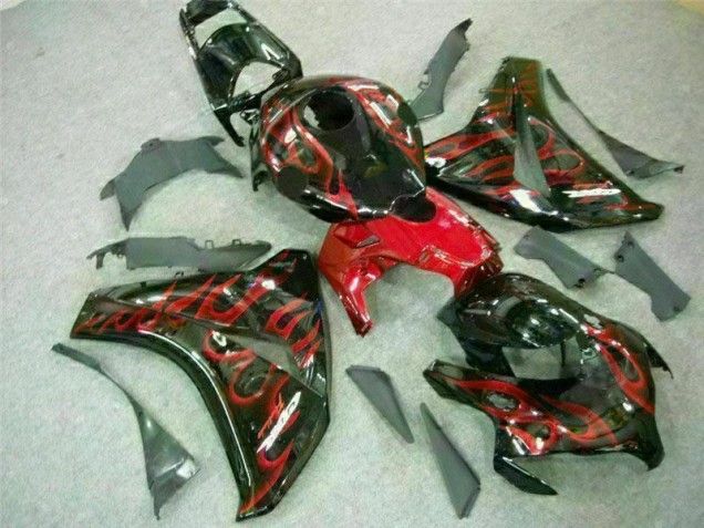 Affordable 2008-2011 Red Flame Honda CBR1000RR Motorbike Fairing UK Affordable 2008-2011 Red Flame Honda CBR1000RR Motorbike Fairing UK