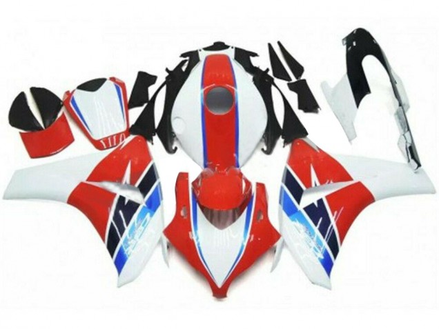Affordable 2008-2011 Red White Honda CBR1000RR Motor Bike Fairings UK