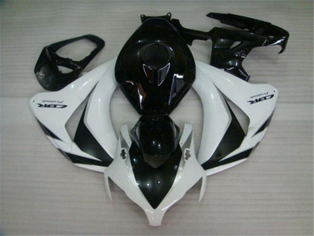 Affordable 2008-2011 Black White Honda CBR1000RR Motorcycle Fairings UK Affordable 2008-2011 Black White Honda CBR1000RR Motorcycle Fairings UK