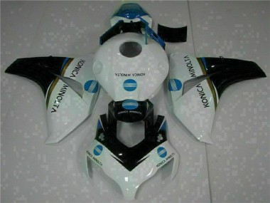 Affordable 2008-2011 White Honda CBR1000RR Motorcycle Fairings Kit UK