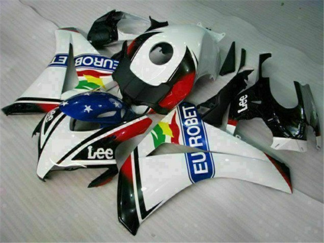 Affordable 2008-2011 White Blue Red Eurobet Lee Honda CBR1000RR Motorcycle Fairing Kit UK Affordable 2008-2011 White Blue Red Eurobet Lee Honda CBR1000RR Motorcycle Fairing Kit UK