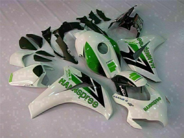 Affordable 2008-2011 Green White Honda CBR1000RR Motorcycle Fairings Kit UK Affordable 2008-2011 Green White Honda CBR1000RR Motorcycle Fairings Kit UK