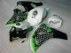 Affordable 2008-2011 Green White Honda CBR1000RR Motor Bike Fairings UK