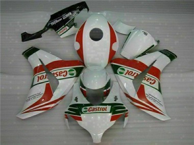 Affordable 2008-2011 White Red Honda CBR1000RR Motorcycle Replacement Fairings UK