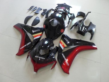 Affordable 2008-2011 Black Red Mugen Honda CBR1000RR Motorcycle Fairings UK