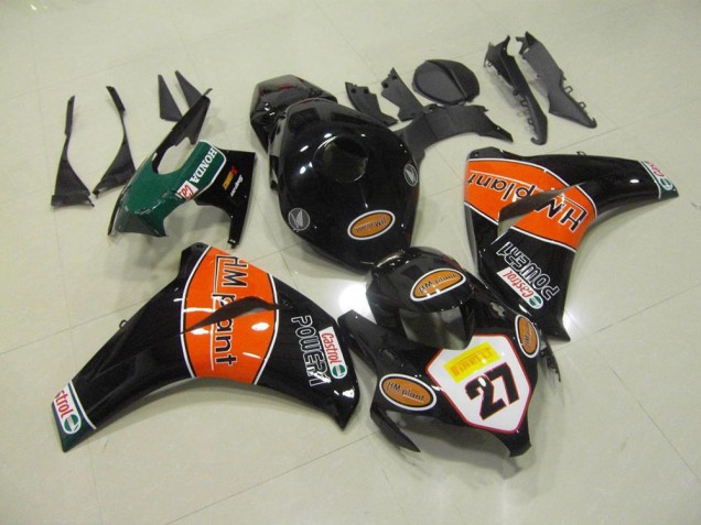 Affordable 2008-2011 HM Plant 27 Honda CBR1000RR Bike Fairing Kit UK