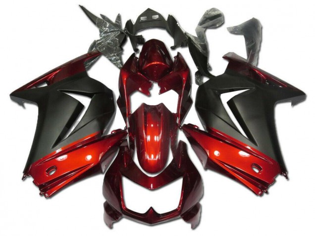 Affordable 2008-2012 Red Grey Kawasaki EX250 Bike Fairing UK