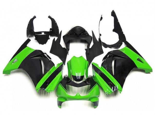 Affordable 2008-2012 Green Black Kawasaki EX250 Bike Fairings UK Affordable 2008-2012 Green Black Kawasaki EX250 Bike Fairings UK
