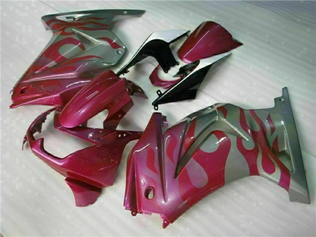 Affordable 2008-2012 Purple Red Kawasaki EX250 Replacement Motorcycle Fairings UK Affordable 2008-2012 Purple Red Kawasaki EX250 Replacement Motorcycle Fairings UK