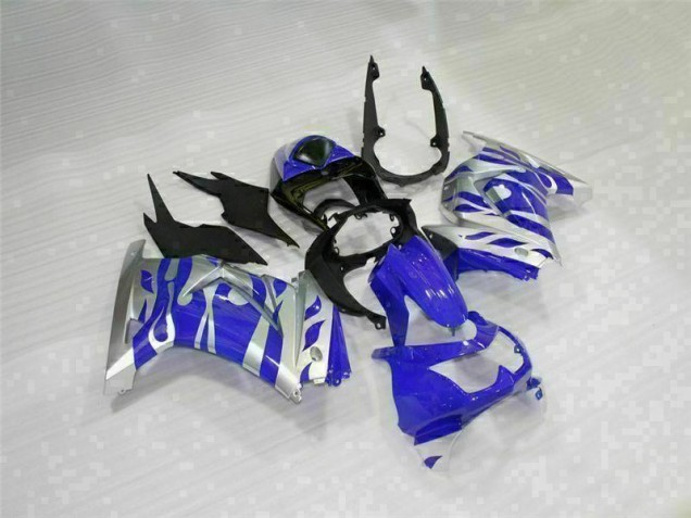 Affordable 2008-2012 Black Blue Kawasaki EX250 Replacement Fairings UK Affordable 2008-2012 Black Blue Kawasaki EX250 Replacement Fairings UK