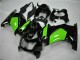 Affordable 2008-2012 Black Green Kawasaki EX250 Motorbike Fairings UK