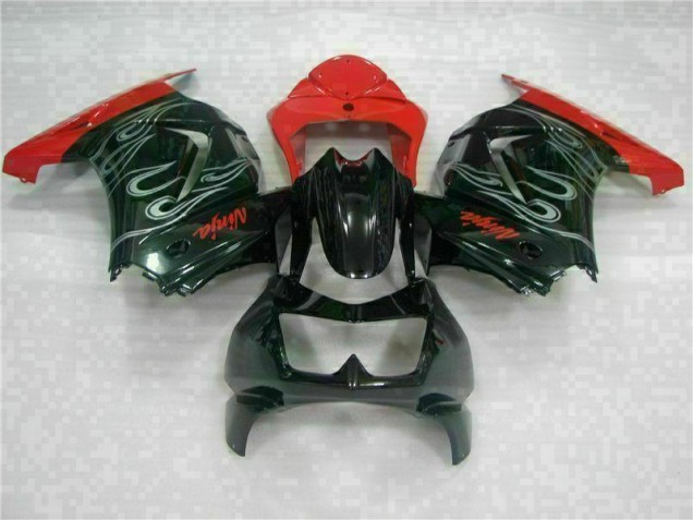 Affordable 2008-2012 Black Red Ninja Kawasaki EX250 Motorcycle Fairing UK Affordable 2008-2012 Black Red Ninja Kawasaki EX250 Motorcycle Fairing UK