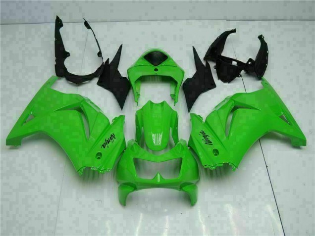 Affordable 2008-2012 Green Black Ninja Kawasaki EX250 Motorcycle Fairing Kit UK Affordable 2008-2012 Green Black Ninja Kawasaki EX250 Motorcycle Fairing Kit UK
