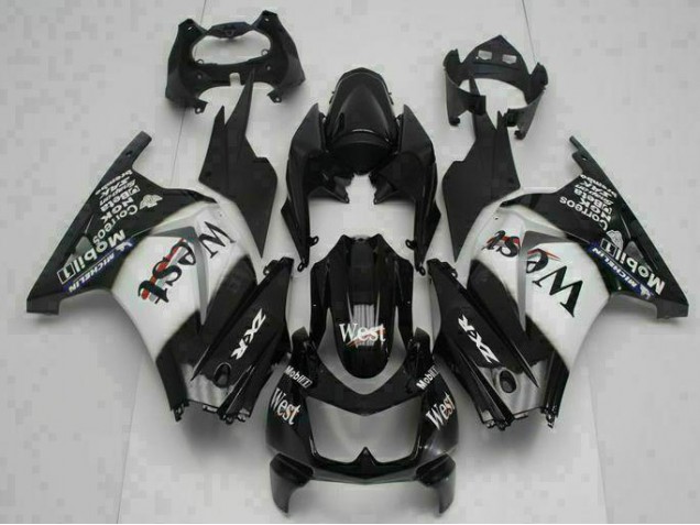 Affordable 2008-2012 Black West Kawasaki EX250 Motorcycle Fairings Kits UK Affordable 2008-2012 Black West Kawasaki EX250 Motorcycle Fairings Kits UK