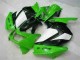 Affordable 2008-2012 Green Black Ninja Kawasaki EX250 Moto Fairings UK