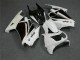 Affordable 2008-2012 White Black Ninja Kawasaki EX250 Replacement Fairings UK Affordable 2008-2012 White Black Ninja Kawasaki EX250 Replacement Fairings UK