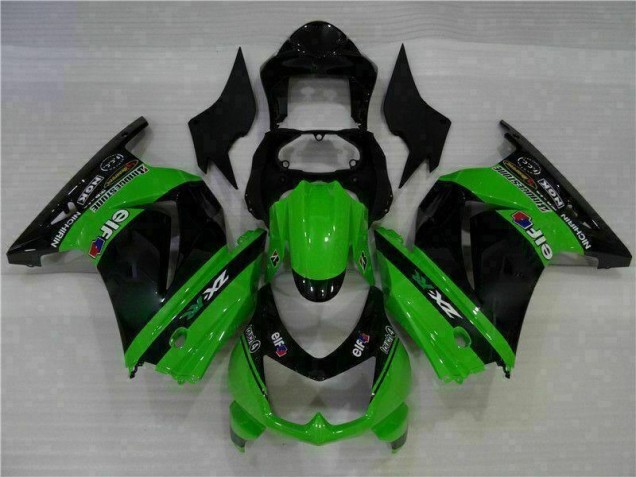 Affordable 2008-2012 Black Green Kawasaki EX250 Motorcylce Fairings UK Affordable 2008-2012 Black Green Kawasaki EX250 Motorcylce Fairings UK