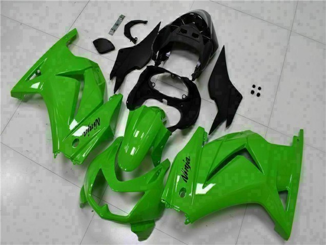 Affordable 2008-2012 Green Black Ninja Kawasaki EX250 Motorcycle Fairing Kits UK Affordable 2008-2012 Green Black Ninja Kawasaki EX250 Motorcycle Fairing Kits UK