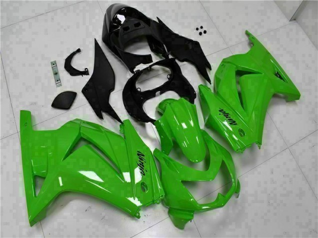 Affordable 2008-2012 Green Black Ninja Kawasaki EX250 Motorcycle Fairing Kits UK Affordable 2008-2012 Green Black Ninja Kawasaki EX250 Motorcycle Fairing Kits UK