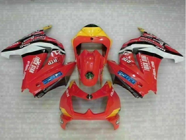 Affordable 2008-2012 Red Yellow Kawasaki EX250 Motorcycle Fairing Kit UK Affordable 2008-2012 Red Yellow Kawasaki EX250 Motorcycle Fairing Kit UK
