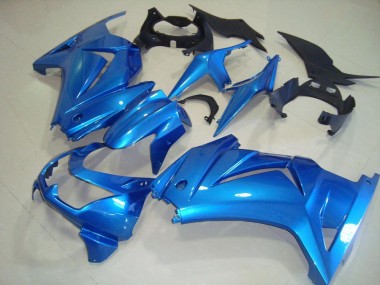 Affordable 2008-2012 OEM Style Blue Kawasaki ZX250R Motorcycle Bodywork UK