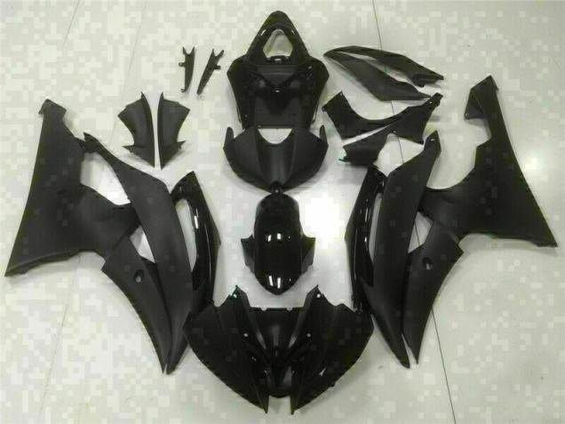 Affordable 2008-2016 Black Yamaha YZF R6 Replacement Motorcycle Fairings UK