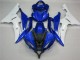 Affordable 2008-2016 Blue White Black Yamaha YZF R6 Bike Fairings UK