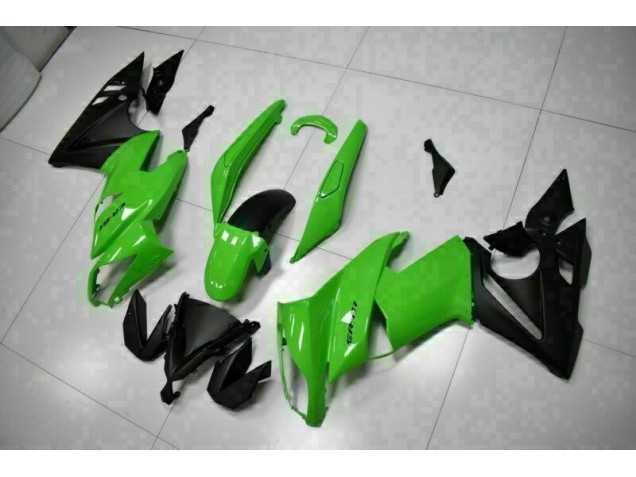 Affordable 2009-2011 Green Black Kawasaki EX650 Motor Bike Fairings UK Affordable 2009-2011 Green Black Kawasaki EX650 Motor Bike Fairings UK