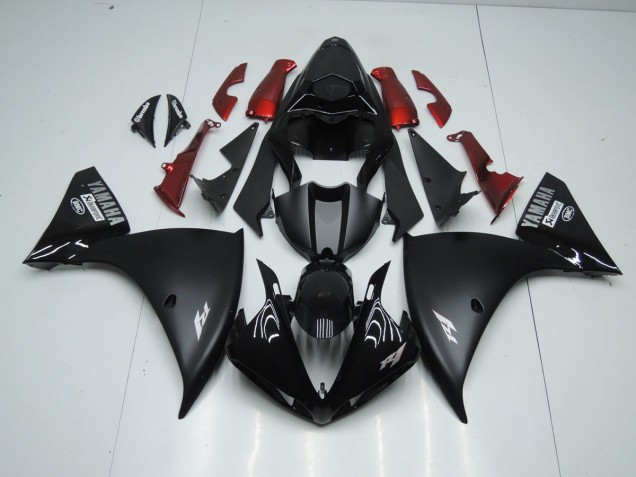 Affordable 2009-2011 Matte Black Yamaha YZF R1 Motorbike Fairing Kits UK Affordable 2009-2011 Matte Black Yamaha YZF R1 Motorbike Fairing Kits UK