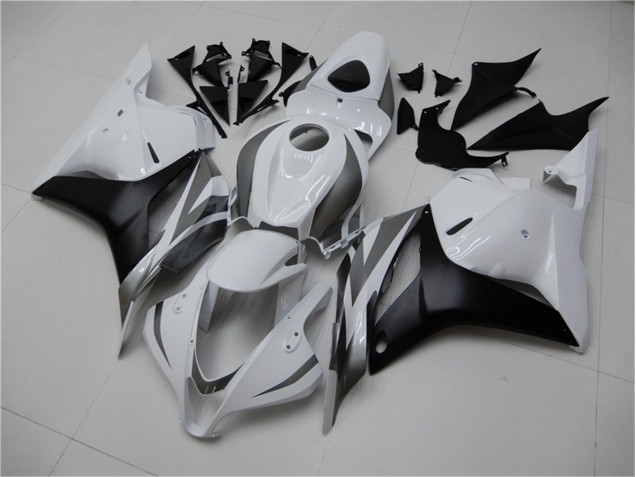 Affordable 2009-2012 White Silver Black Honda CBR600RR Motor Bike Fairings UK Affordable 2009-2012 White Silver Black Honda CBR600RR Motor Bike Fairings UK