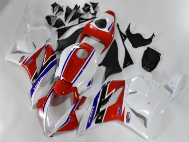 Affordable 2009-2012 Red White Blue Honda CBR600RR Moto Fairings UK