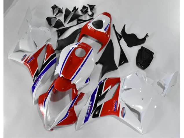 Affordable 2009-2012 Red White Blue Honda CBR600RR Moto Fairings UK