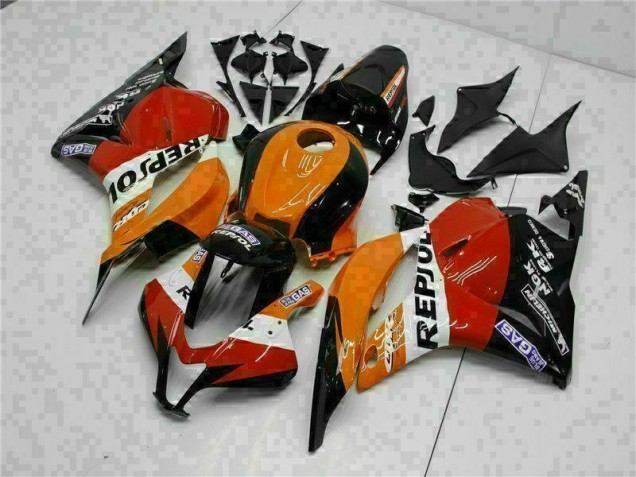 Affordable 2009-2012 Orange Repsol Honda CBR600RR Motor Fairings UK Affordable 2009-2012 Orange Repsol Honda CBR600RR Motor Fairings UK