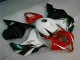 Affordable 2009-2012 Red White Honda CBR600RR Motorcycle Fairing Kit UK
